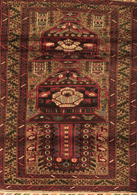 Persian Brown Traditional Rug, tr2507brn