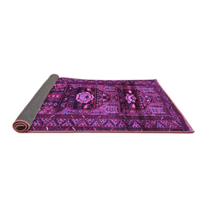 Sideview of Persian Purple Traditional Rug, tr2507pur