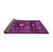 Sideview of Persian Purple Traditional Rug, tr2507pur