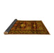 Sideview of Persian Yellow Traditional Rug, tr2507yw