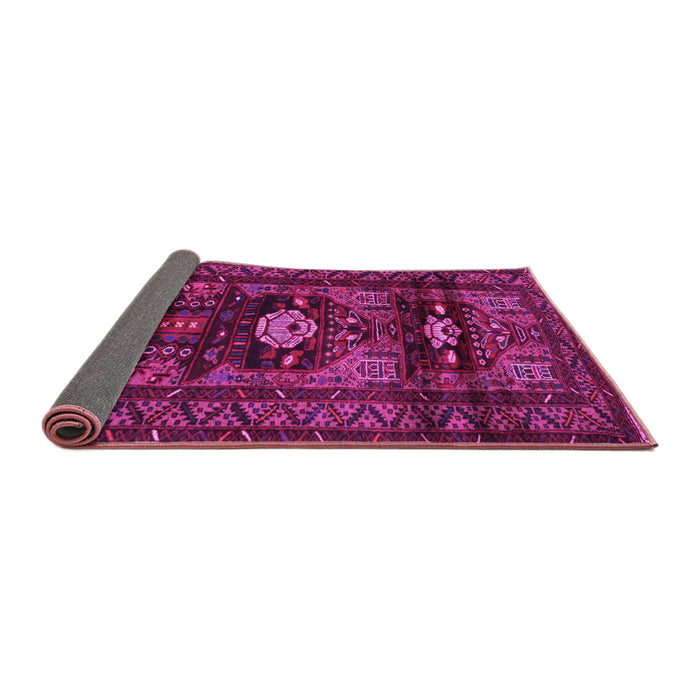 Sideview of Persian Pink Traditional Rug, tr2507pnk