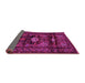 Sideview of Persian Pink Traditional Rug, tr2507pnk