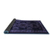 Sideview of Persian Blue Traditional Rug, tr2508blu