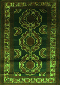 Persian Green Traditional Rug, tr2508grn