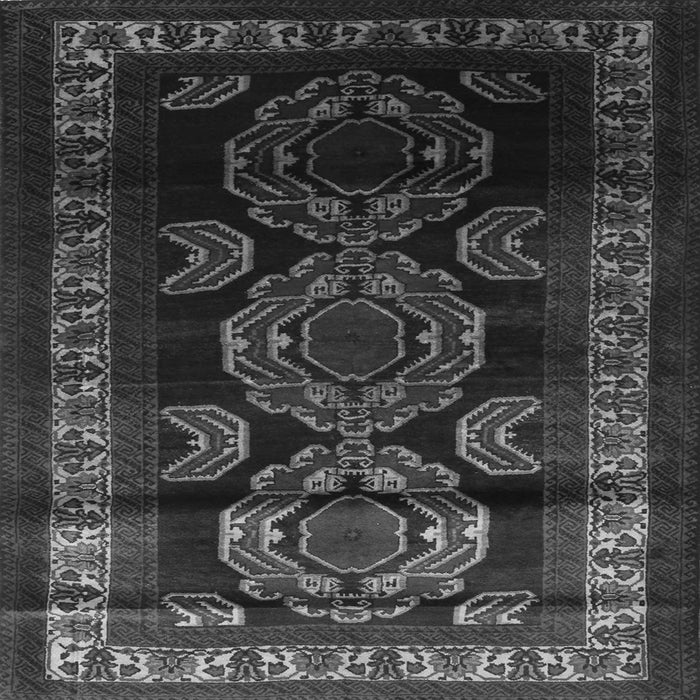 Serging Thickness of Persian Gray Traditional Rug, tr2508gry