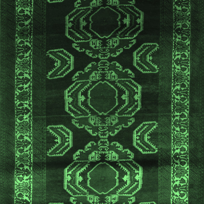 Persian Emerald Green Traditional Rug, tr2508emgrn