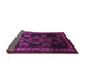 Sideview of Persian Purple Traditional Rug, tr2508pur