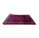 Sideview of Persian Pink Traditional Rug, tr2508pnk