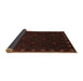 Sideview of Southwestern Brown Country Rug, tr2509brn