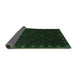 Sideview of Southwestern Emerald Green Country Rug, tr2509emgrn