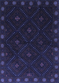 Southwestern Blue Country Rug, tr2509blu