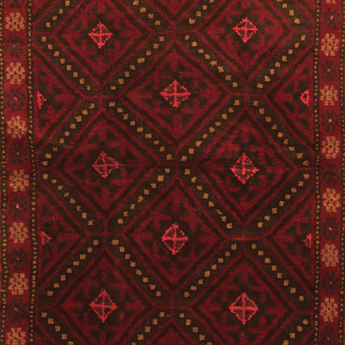 Southwestern Orange Country Rug, tr2509org