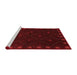 Country Red Washable Rugs