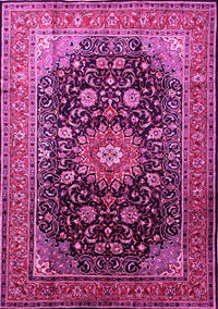 Medallion Pink Traditional Rug, tr250pnk