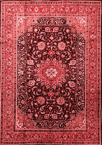 Medallion Red Traditional Rug, tr250red