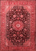 Medallion Red Traditional Area Rugs