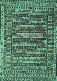 Persian Turquoise Traditional Rug, tr2510turq