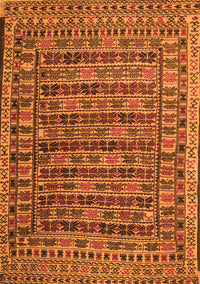 Persian Orange Traditional Rug, tr2510org