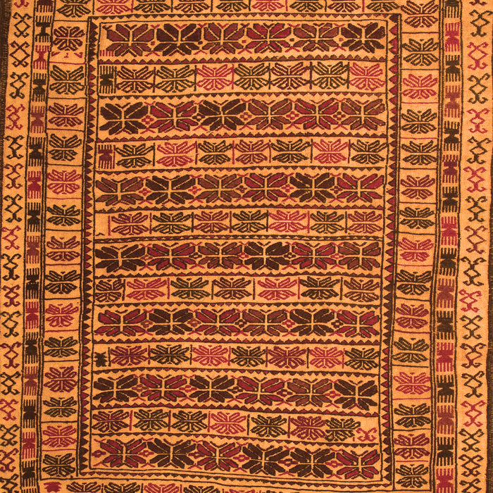 Persian Orange Traditional Rug, tr2510org