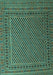 Persian Turquoise Traditional Rug, tr2511turq