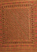 Persian Orange Traditional Rug, tr2511org