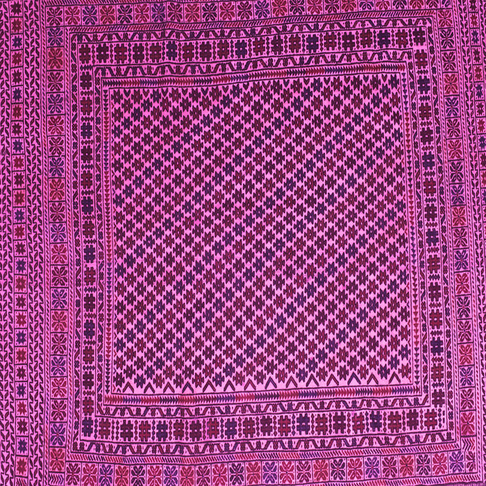 Square Persian Pink Traditional Rug, tr2511pnk