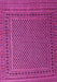 Machine Washable Persian Pink Traditional Rug, wshtr2511pnk