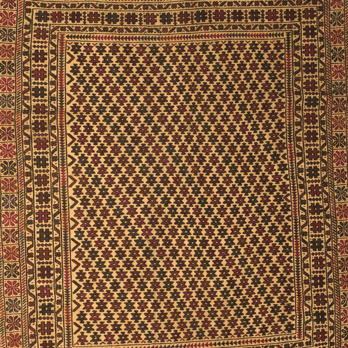 Machine Washable Persian Brown Traditional Rug, wshtr2511brn