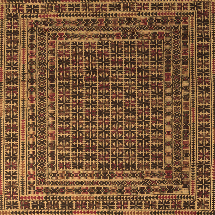 Machine Washable Persian Brown Traditional Rug, wshtr2512brn