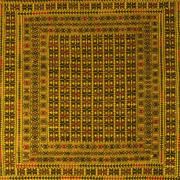 Persian Yellow Traditional Rug, tr2512yw