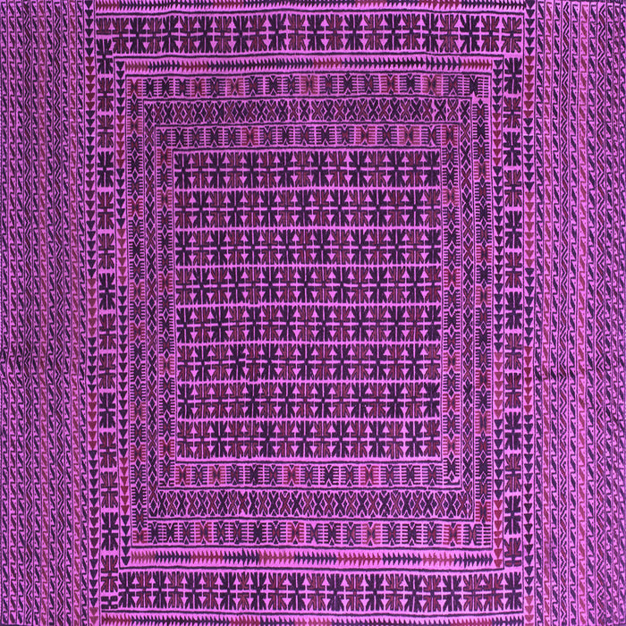 Square Machine Washable Persian Purple Traditional Area Rugs, wshtr2512pur