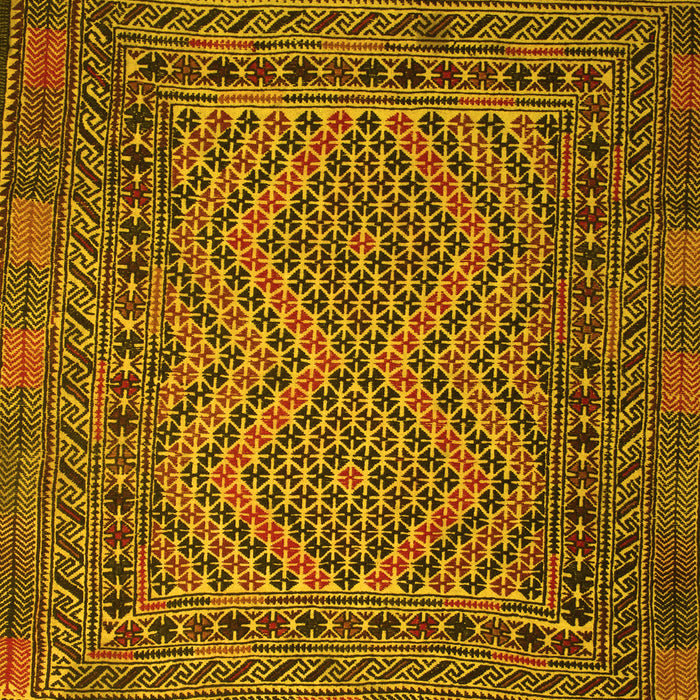 Persian Yellow Traditional Rug, tr2513yw
