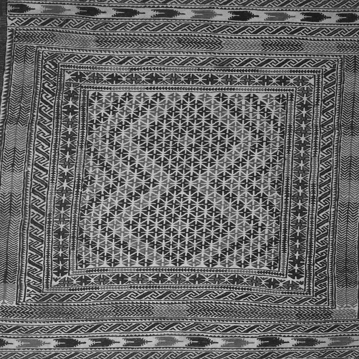 Round Machine Washable Persian Gray Traditional Rug, wshtr2513gry