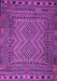 Machine Washable Persian Purple Traditional Area Rugs, wshtr2513pur