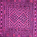 Square Persian Pink Traditional Rug, tr2513pnk