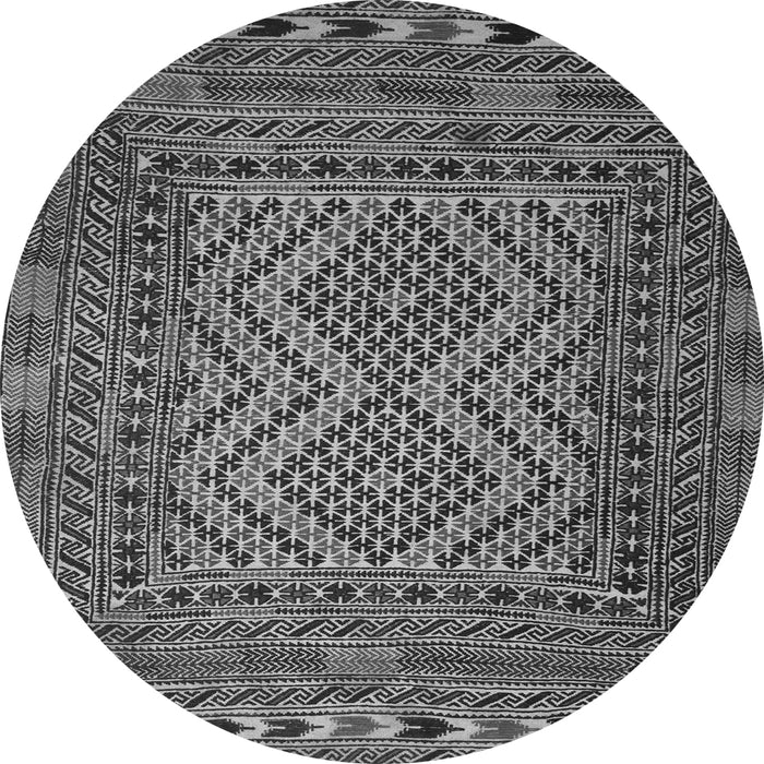 Square Persian Gray Traditional Rug, tr2513gry