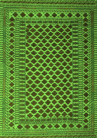 Southwestern Green Country Rug, tr2514grn