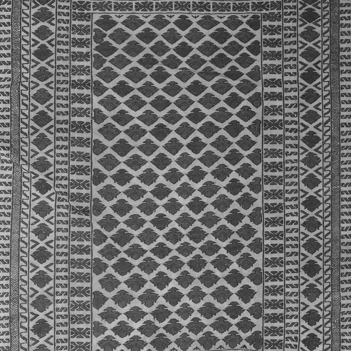 Southwestern Gray Country Rug, tr2514gry