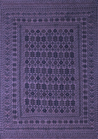 Southwestern Blue Country Rug, tr2515blu