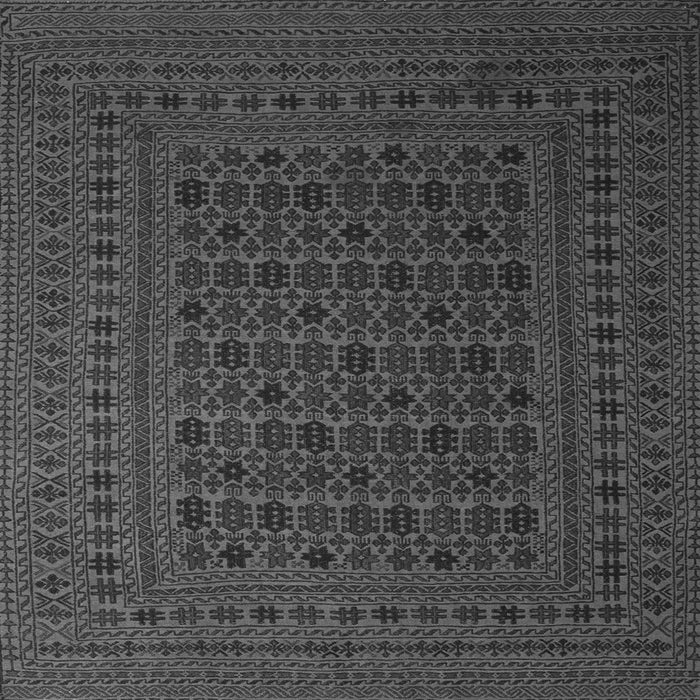 Serging Thickness of Southwestern Gray Country Rug, tr2515gry