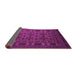 Sideview of Persian Purple Traditional Rug, tr2516pur