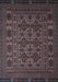 Machine Washable Persian Light Blue Traditional Rug, wshtr2516lblu