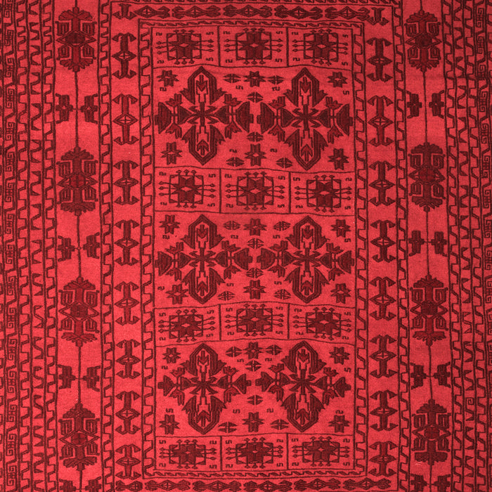 Machine Washable Persian Red Traditional Rug, wshtr2516red