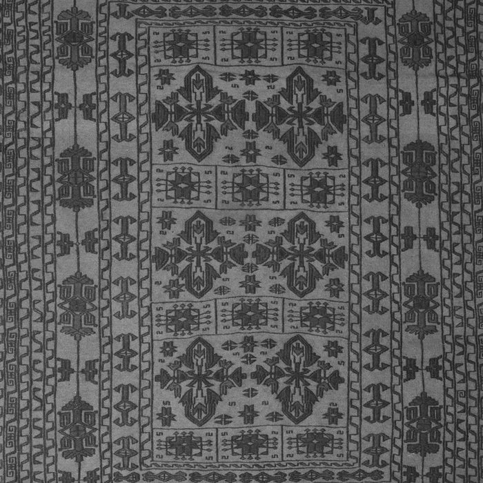 Serging Thickness of Machine Washable Persian Gray Traditional Rug, wshtr2516gry