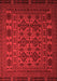 Persian Red Traditional Area Rugs