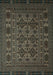 Machine Washable Persian Turquoise Traditional Area Rugs, wshtr2516turq