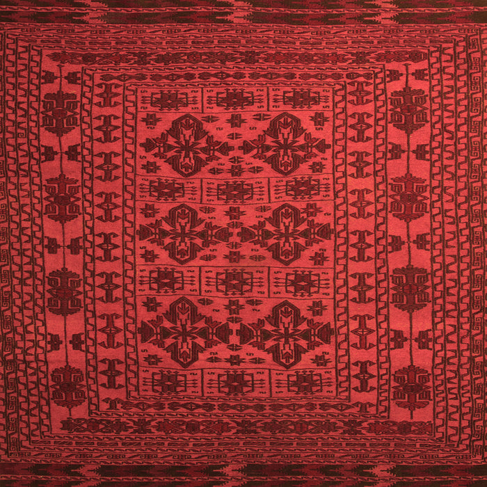 Serging Thickness of Persian Orange Traditional Rug, tr2516org