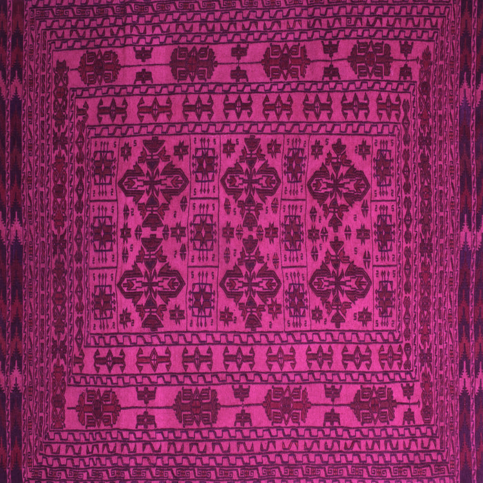 Square Machine Washable Persian Pink Traditional Rug, wshtr2516pnk