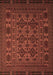 Machine Washable Persian Brown Traditional Rug, wshtr2516brn