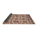 Sideview of Traditional Chestnut Brown Southwestern Rug, tr2517